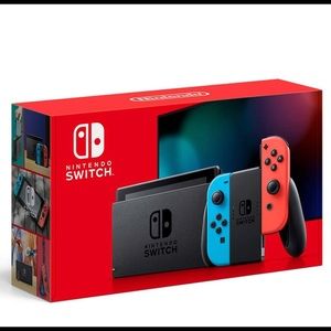 New Nintendo Switch Red and Blue